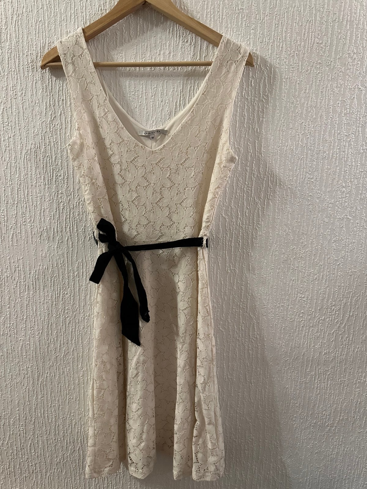 Kleine witte jurk, Kleding | Dames, Jurken, Ophalen, Wit, Maat 36 (S), Gedragen