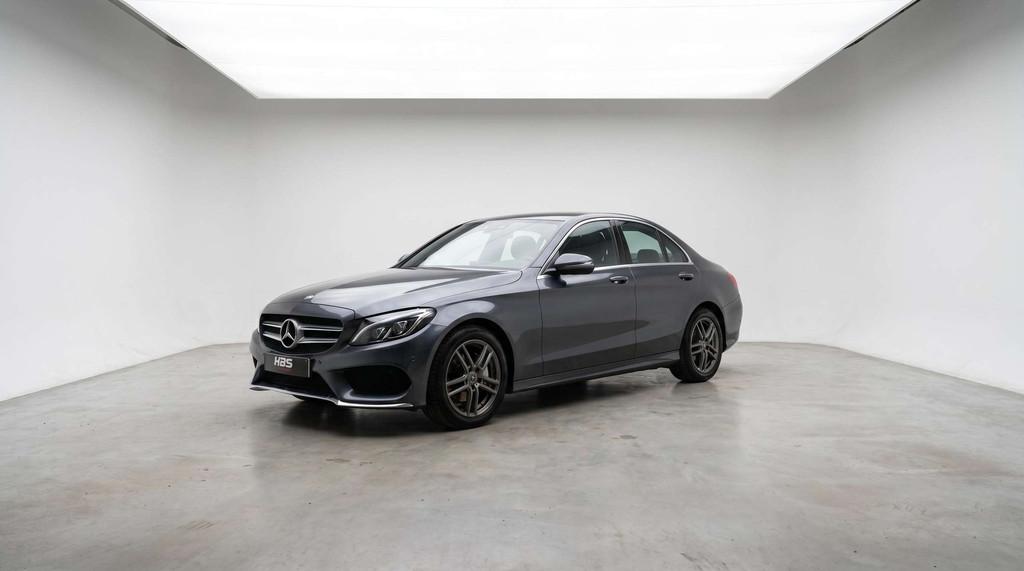 Mercedes-Benz C-Klasse 200 *BLUETEC* TOIT* PANO* XENON* NAVI, Auto's, Mercedes-Benz, Gebruikt, Zwart, 136 pk, Leder