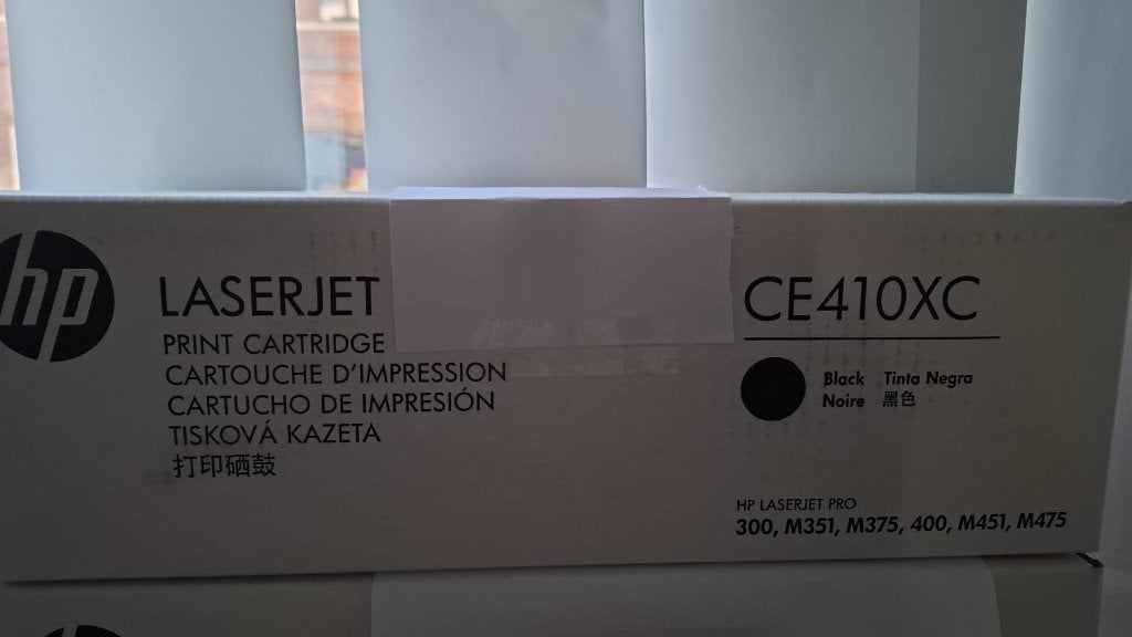 HP toner CE410XC, Computers en Software, Printerbenodigdheden, Ophalen of Verzenden, Nieuw, Cartridge, HP