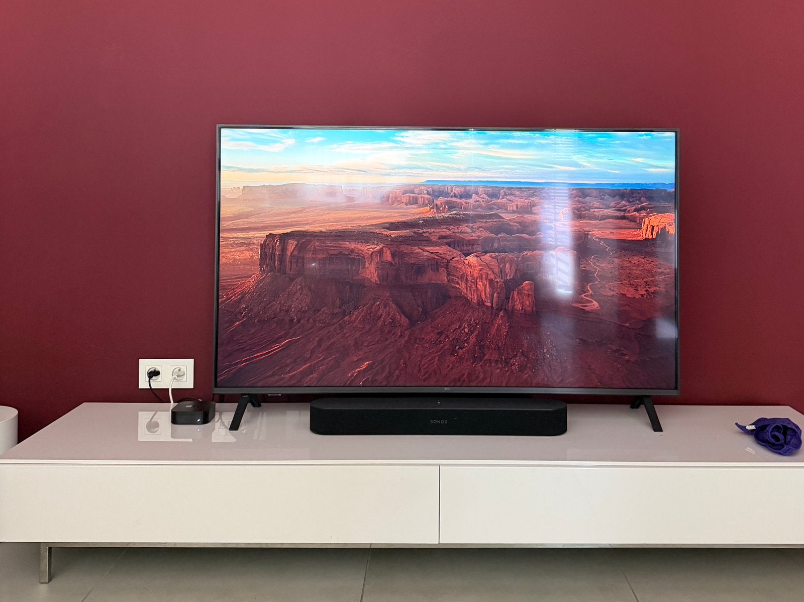 LG 55” Inch TV / televisie, Ophalen, Zo goed als nieuw