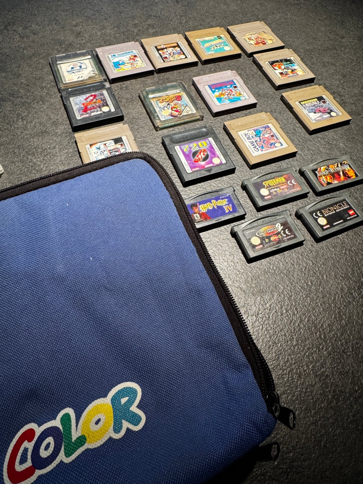GameBoy Color en Advance games, Enlèvement ou Envoi, Utilisé