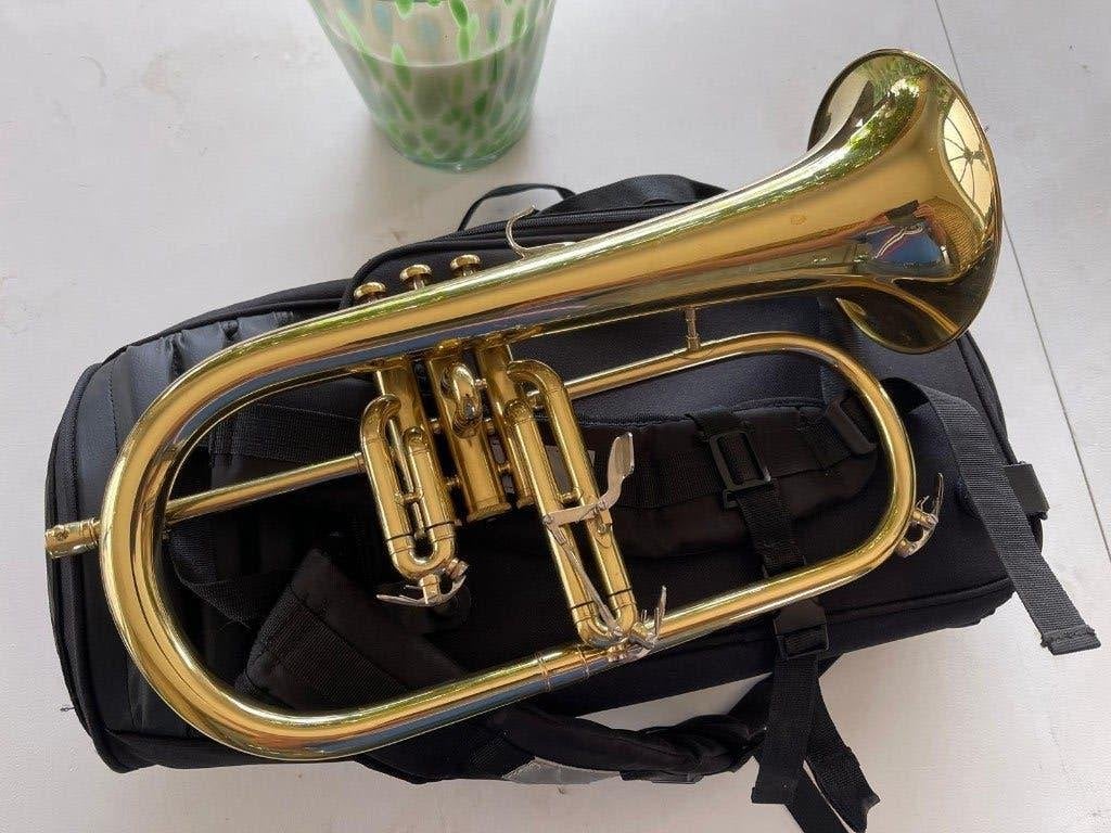 Cornet Sib   -  Bugel Mahillon - Bugel Wilson. - Yamaha, Ophalen, Zo goed als nieuw