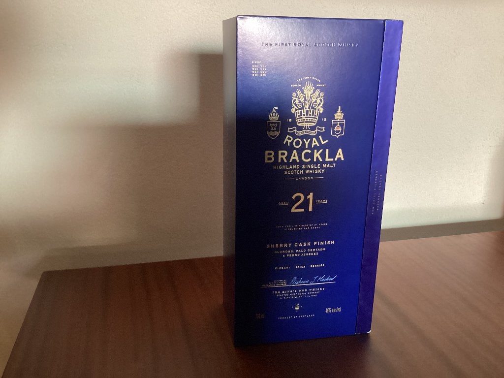 Royal Brackla 21 year, Verzamelen, Wijnen, Overige gebieden, Overige typen, Nieuw, Ophalen of Verzenden