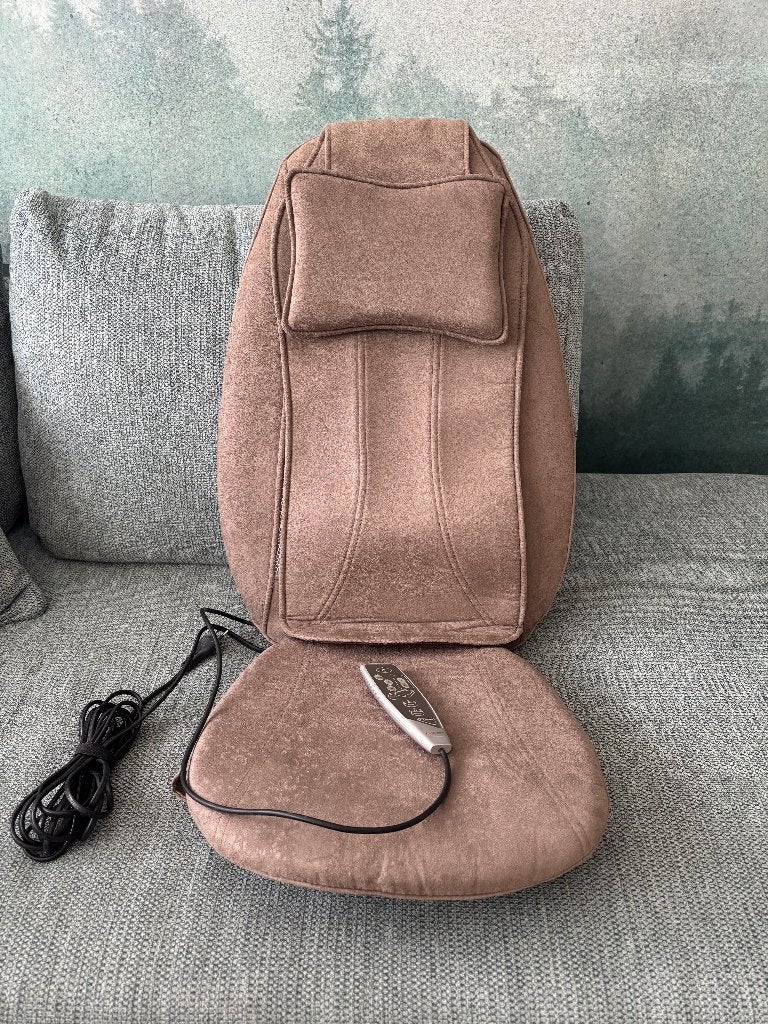 Couvre-siège pour massage shiatsu, Enlèvement ou Envoi, Comme neuf, Chaise de massage ou Coussin