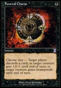 Funeral Charm - TSP - MTG - EX, Hobby & Loisirs créatifs, Enlèvement ou Envoi