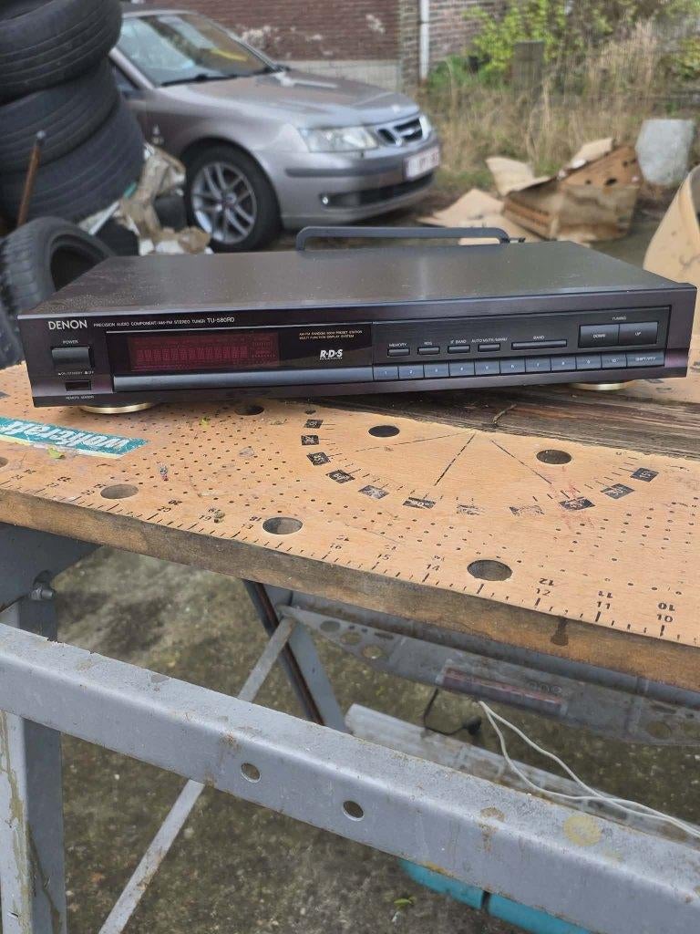 DENON TU-580RD - RDS-tuner, Ophalen of Verzenden, Gebruikt