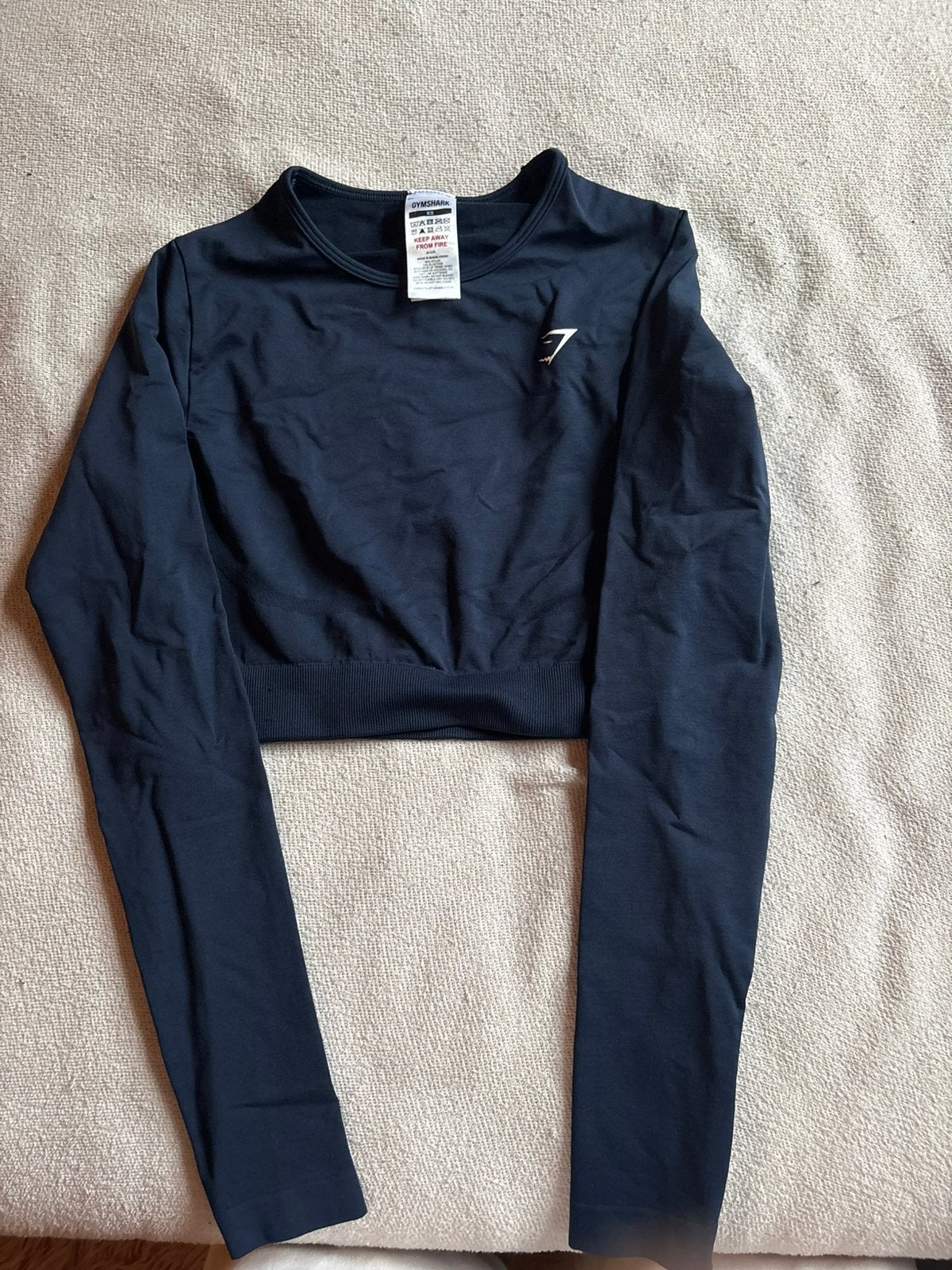 Gymshark topje dames, Blauw, Ophalen of Verzenden, Maat 34 (XS) of kleiner, Fitness of Aerobics