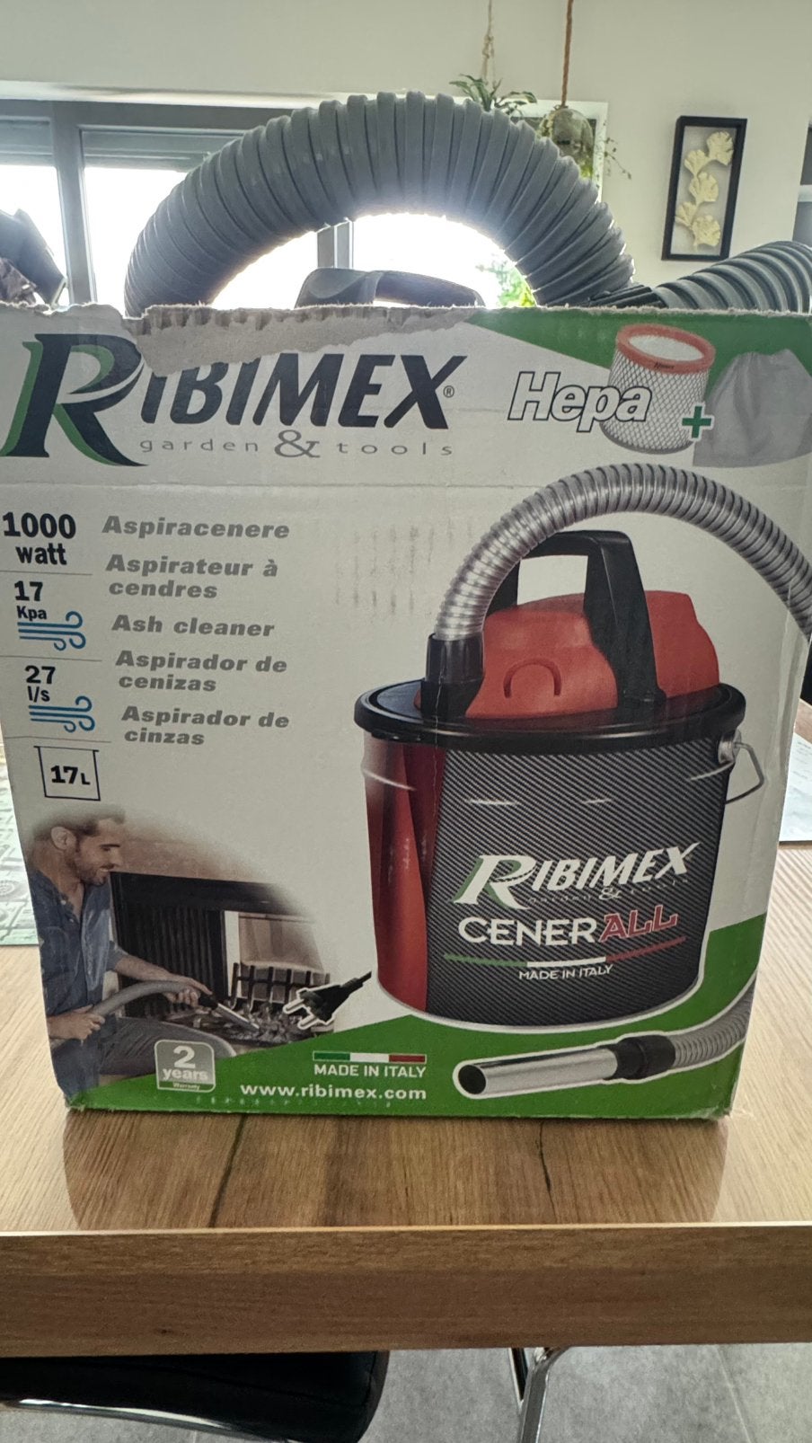 Aspirateur à cendres neuf, Enlèvement, Neuf, Cheminée au bois