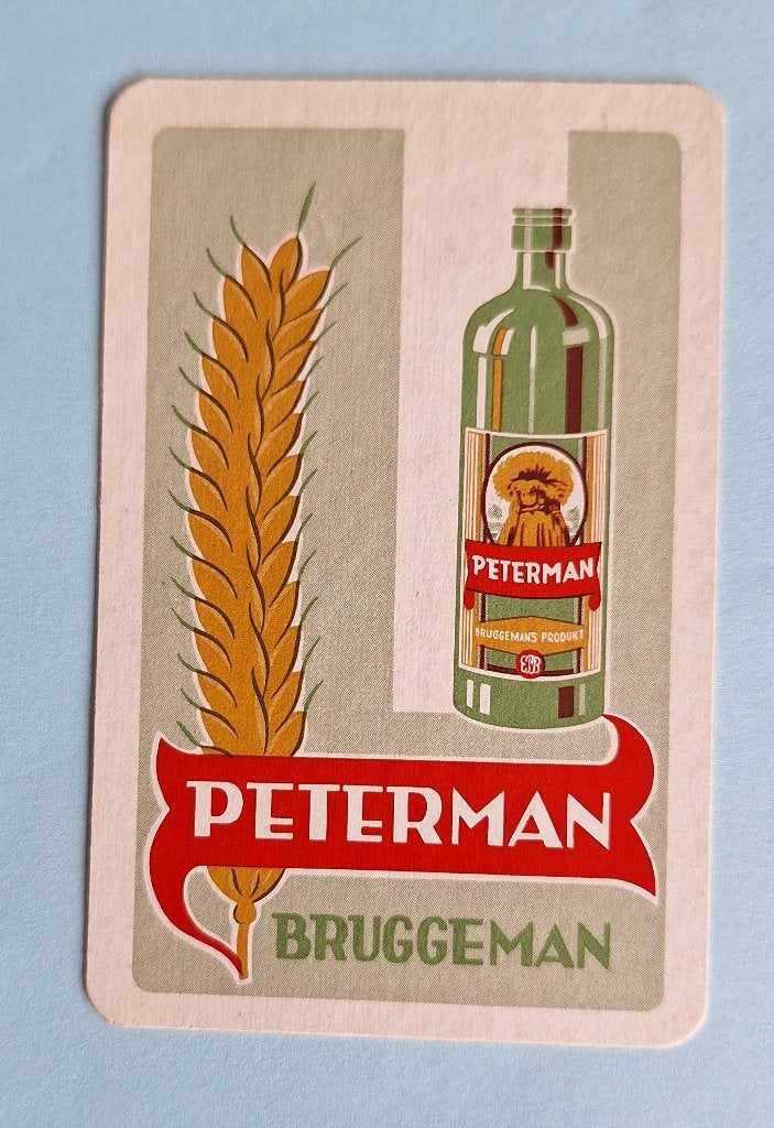 Speelkaart Peterman Bruggeman joker_groen_301, Ophalen of Verzenden, Gebruikt, Joker(s)