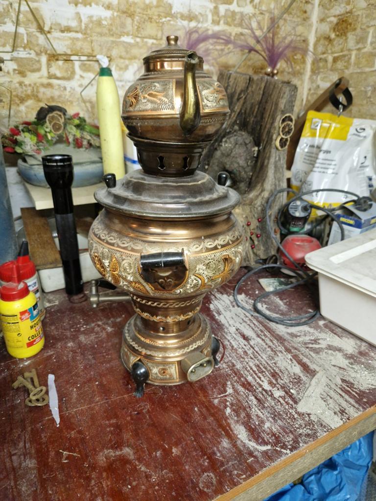 Turkse theepot, Antiek en Kunst, Ophalen of Verzenden