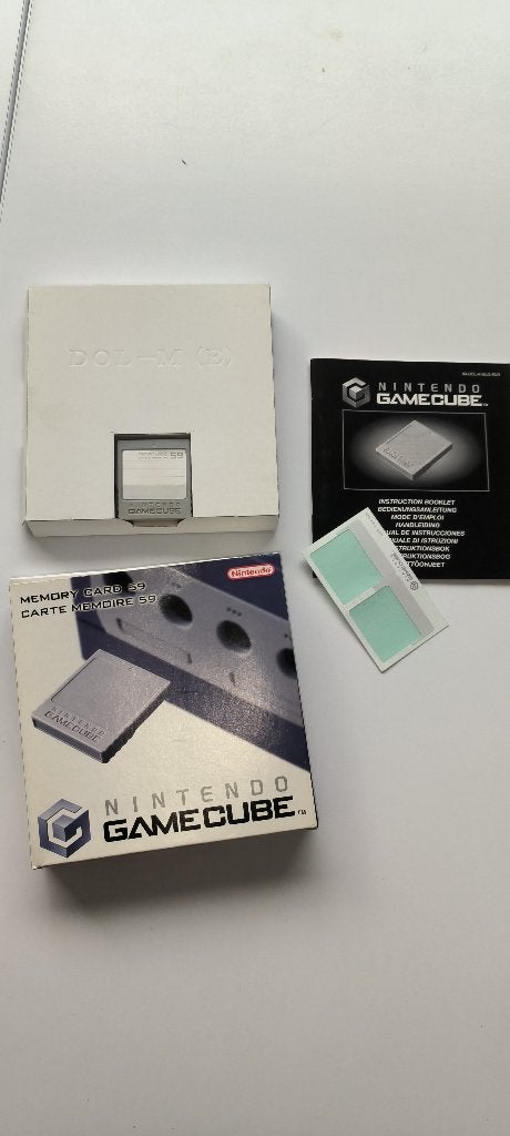 Gamecube controller & Mem card, Games en Spelcomputers, Ophalen of Verzenden, Gebruikt