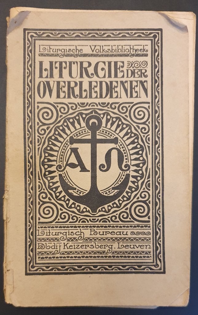 Liturgie des défunts, abbaye de Keizersberg à Louvain., Collections, Envoi, Utilisé, Livre, Christianisme | Catholique