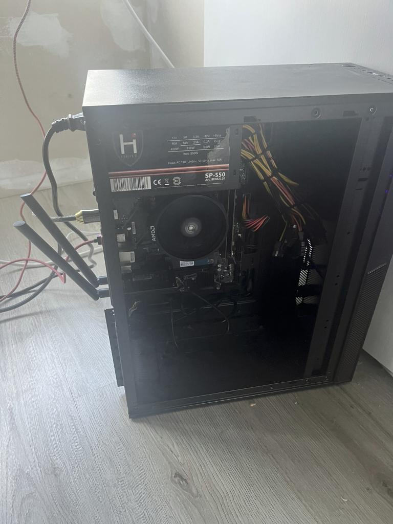 Gaming PC - Ryzen 5 4600G - 16GB DDR4 - 550W - Archer TX50E, Computers en Software, Desktop Pc's, Ophalen, Gebruikt, Custom Gaming Pc