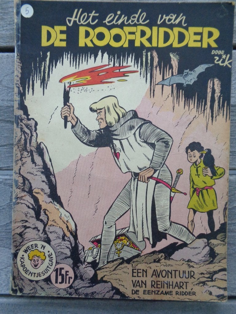 Ridder Reinhart - Het einde vd Roofridder - 1e dr. 1961, Boeken, Ophalen of Verzenden