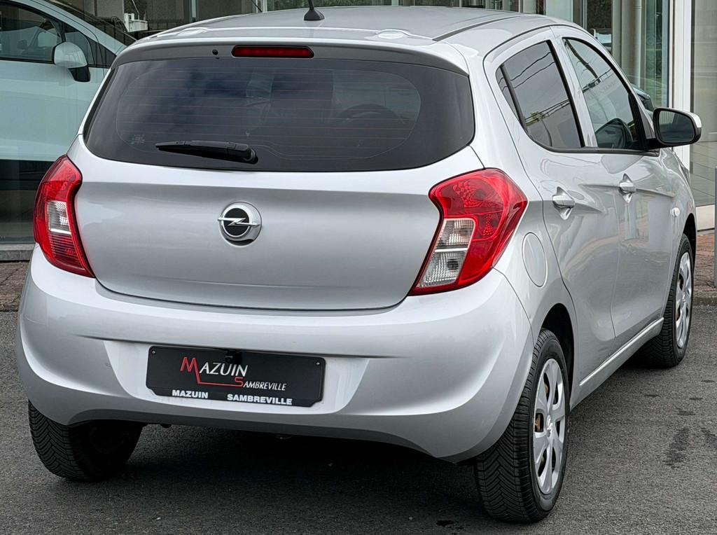 Opel KARL 1.0i * 75 Cv * Clim * CarPlay * Caméra * Garantie, Autos, Argent ou Gris, Achat, Euro 6, Entreprise