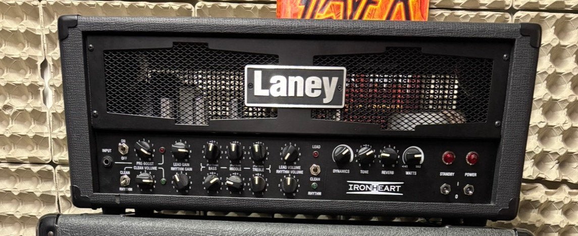 Ampli guitare a Lampes Laney, Enlèvement, Comme neuf, Guitare, 50 à 100 watts