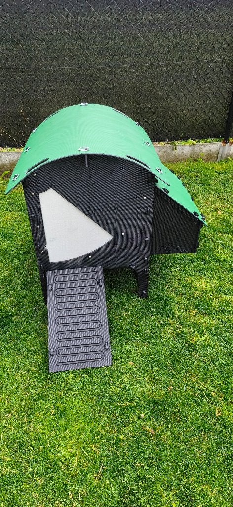 Nestera medium lodge kippenhok, Dieren en Toebehoren, Vogels | Hokken en Kooien, Ophalen, Zo goed als nieuw, Kunststof, Overige typen