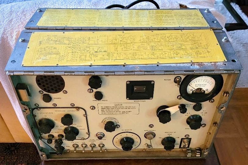 SIGNAL GENERATOR 1-208-D MILITARIA US 1943-52 electronique, Enlèvement, Armée de terre