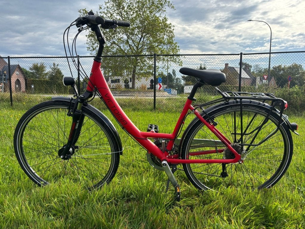 Victoria Menorca Blackline damesfiets | 24v | maat 45, Overige merken, Velgrem, (Extra) lage instap, Victoria