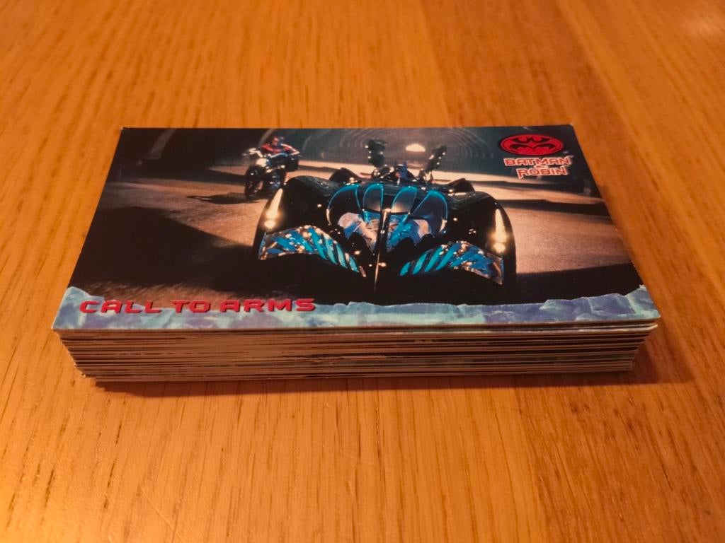 46 kaarten Batman & Robin uit 1997 Skybox, Verzamelen, Ophalen of Verzenden