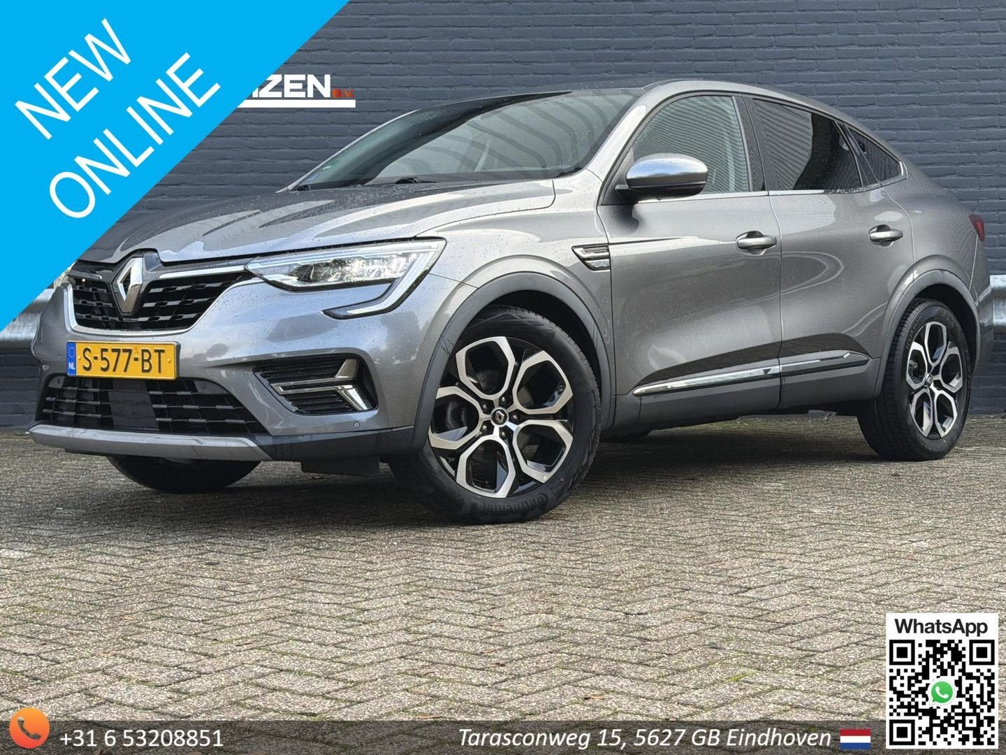 Renault Arkana 1.6 E-Tech hybrid 145 techno | € 10.700,- NET, Autos, Achat, Entreprise, 107 g/km, Automatique