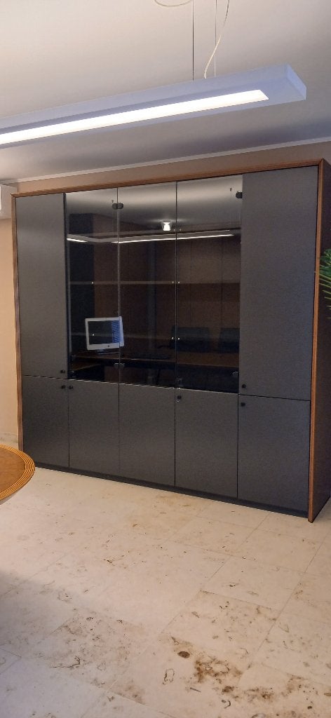 Kast, Huis en Inrichting, Kasten | Wandmeubels, Ophalen, Gebruikt, 200 cm of meer, Met lade(s)