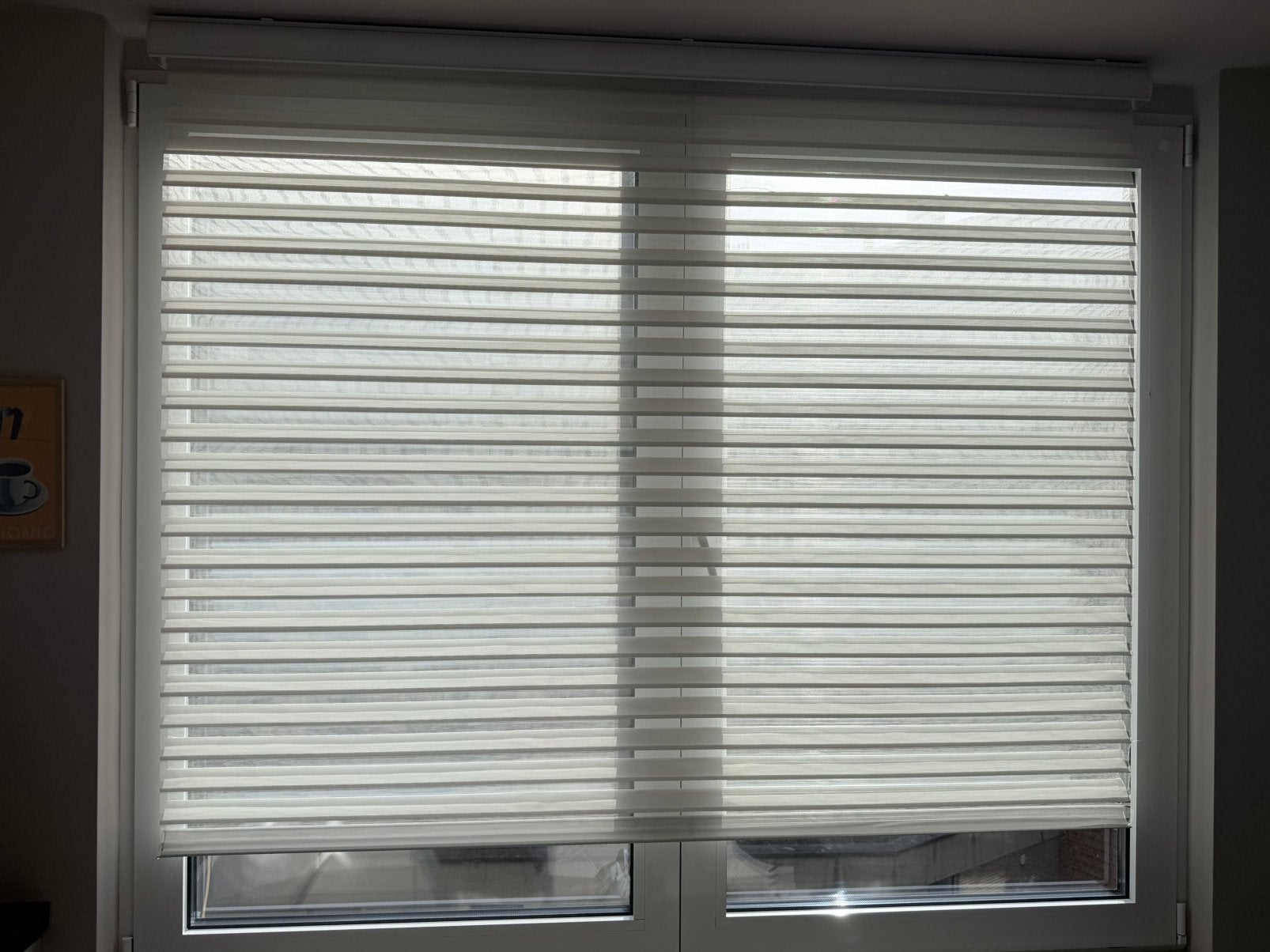 2 Electric blinds lithum battery W150 x H200cm, Enlèvement ou Envoi, Comme neuf