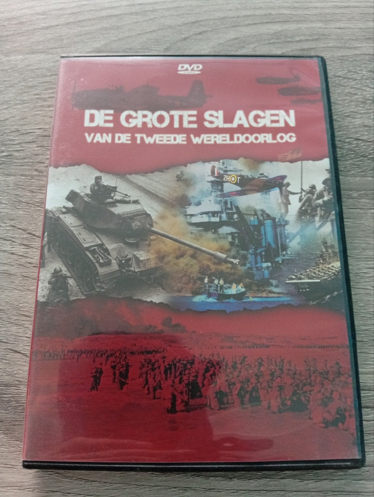 DVD documentaire sur les grandes batailles de la Seconde Gue, Enlèvement ou Envoi, À partir de 16 ans, Guerre ou Policier, Néerlandais