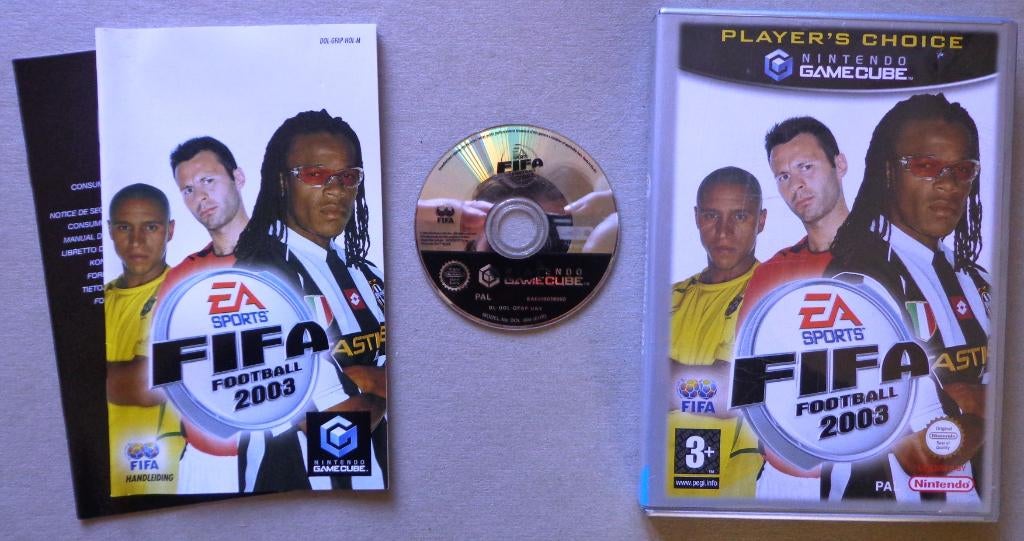 Fifa 2003 voor de Nintendo GameCube Compleet, Ophalen of Verzenden, Zo goed als nieuw