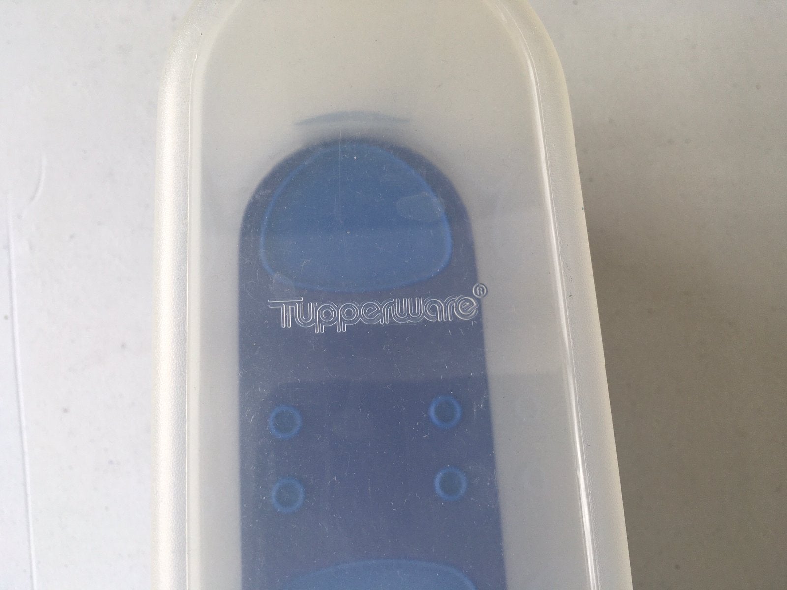 Voorraaddozen - Tupperware, Huis en Inrichting, Keuken | Tupperware, Ophalen, Zo goed als nieuw, Blauw, Bus of Trommel