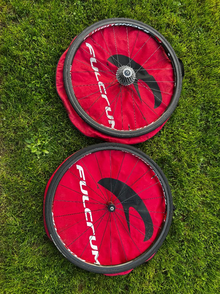 Roues Fulcrum Racing Light, Fulcrum, Enlèvement ou Envoi, Utilisé, Carbone