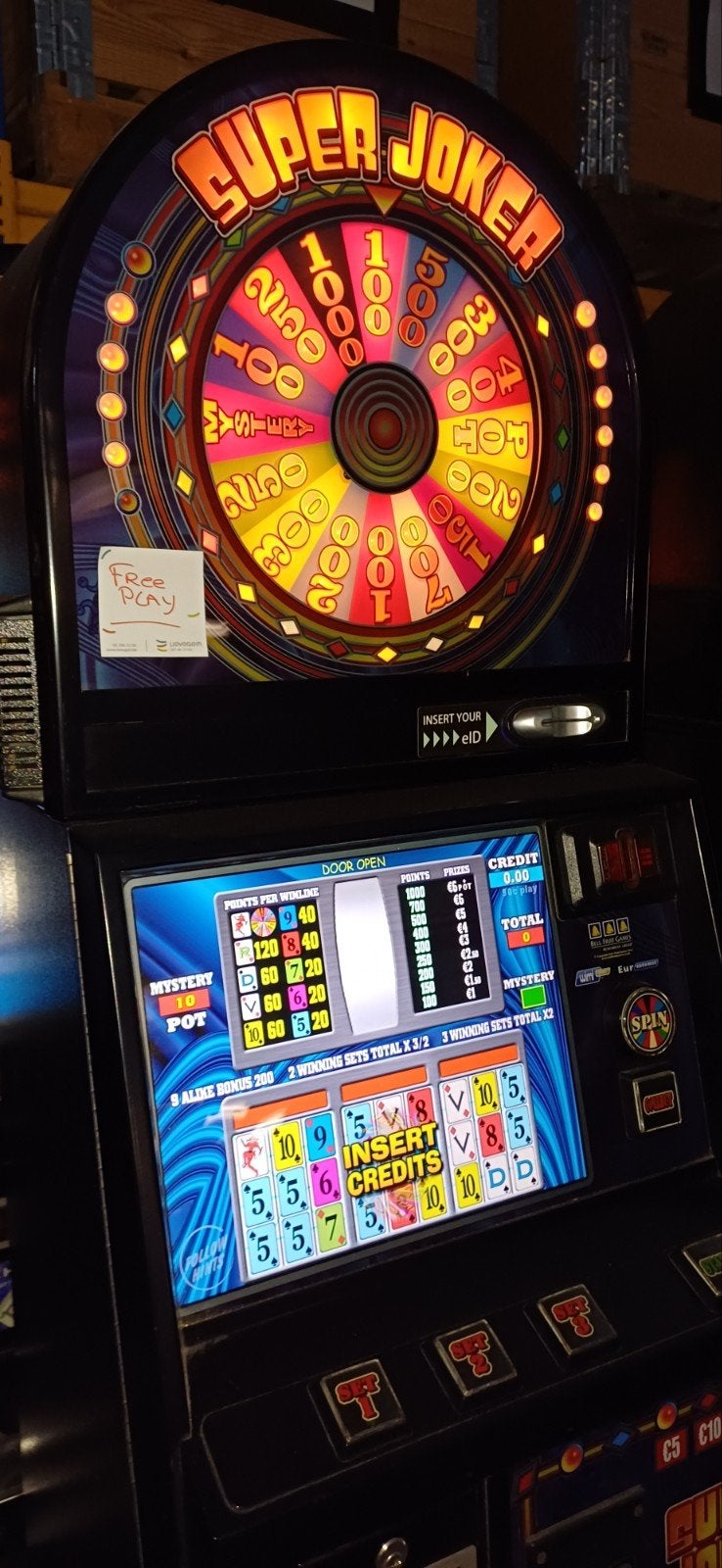 Super joker €200, Euro, Enlèvement