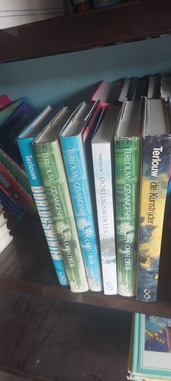 Jan terlouw  lot boeken voor klasbib, Boeken, Ophalen of Verzenden