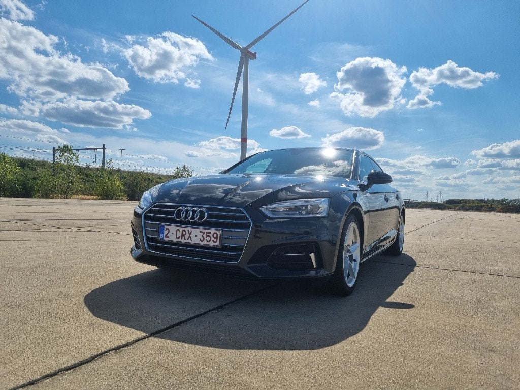Audi A5 35 TFSI EU6DTemp LEER, Sfeer ver, Digitale CP, Xenon, Auto's, 4 cilinders, 1984 cc, 1465 kg, Leder