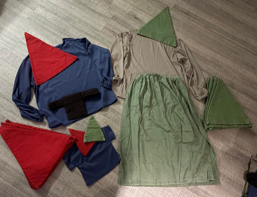 Kabouterkleren voor in kleuterklas, Kinderen en Baby's, Ophalen, Zo goed als nieuw