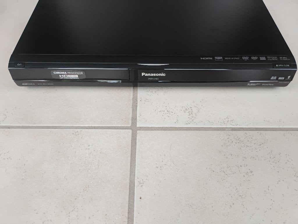 Panasonic dvd recorder, TV, Hi-fi & Vidéo, Lecteurs DVD, Enlèvement, Comme neuf, Enregistreur DVD, Panasonic