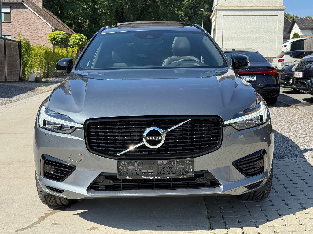 Volvo XC60 T6 AWD R-Design *12/20*Pano*CAM*Leder, Cuir, Argent ou Gris, Achat, 42 g/km