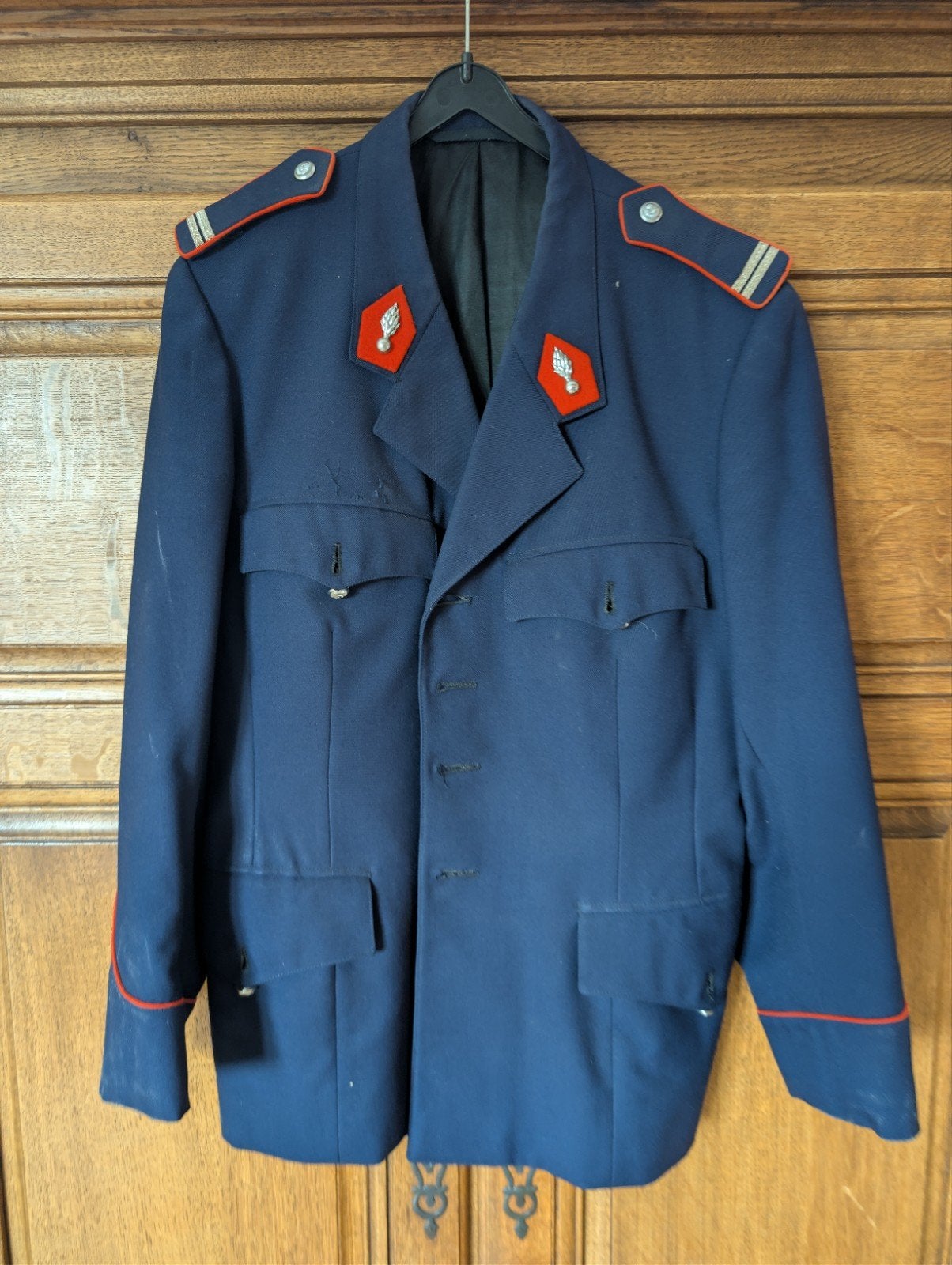 Veste costume gendarmerie, Collections, Enlèvement ou Envoi