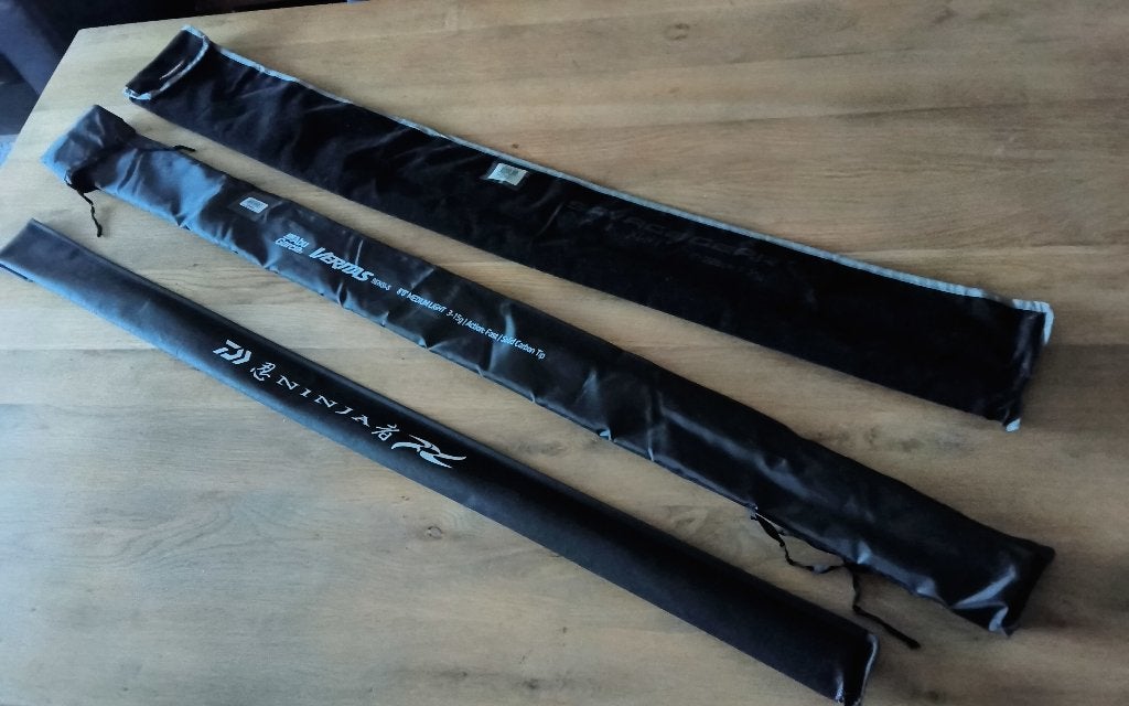 Roofvis hengels.Abu Garcia.Daiwa.Savage Gear., Sports nautiques & Bateaux, Enlèvement, Neuf, Canne à pêche complète