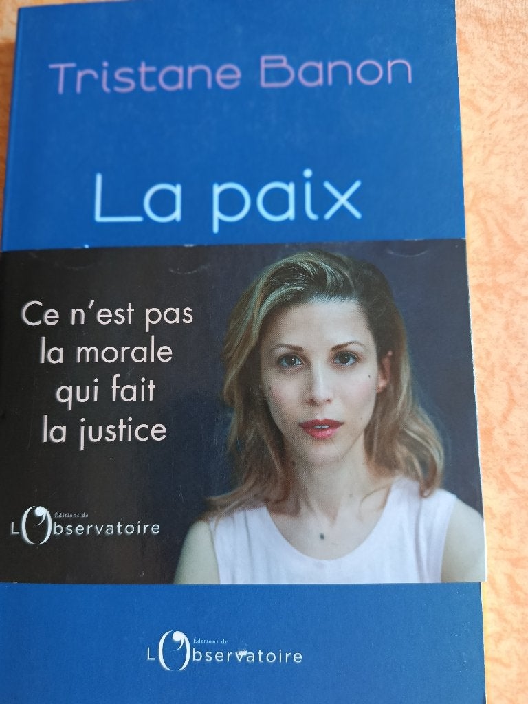 La paix des sexes - Tristane Banonn - Isbn 9791032921890, Enlèvement ou Envoi, Comme neuf, Tristane Banon