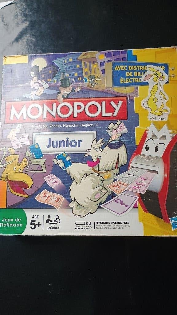 Monopoly junior ( distributeur billets électronique), Enlèvement