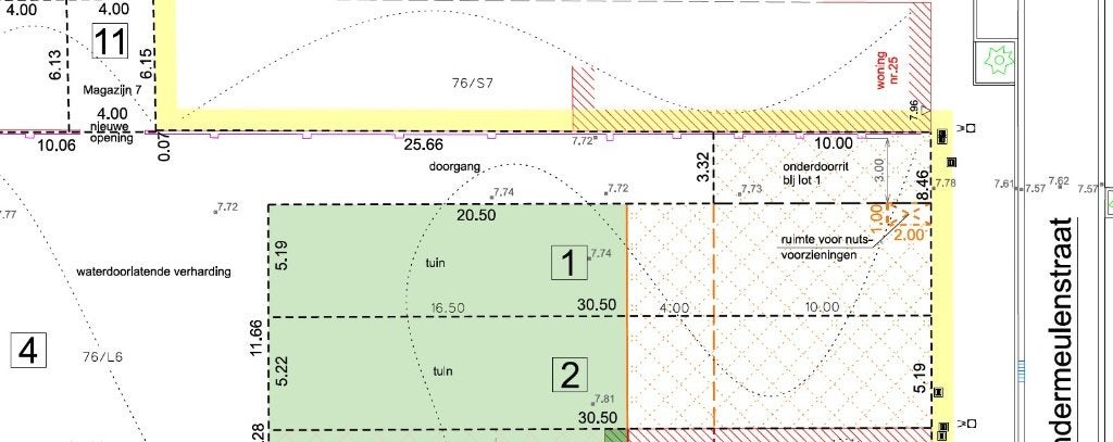 Bouwgrond in mooie straat van Gentbrugge, Immo, Gronden en Bouwgronden, Gent, Tot 200 m²