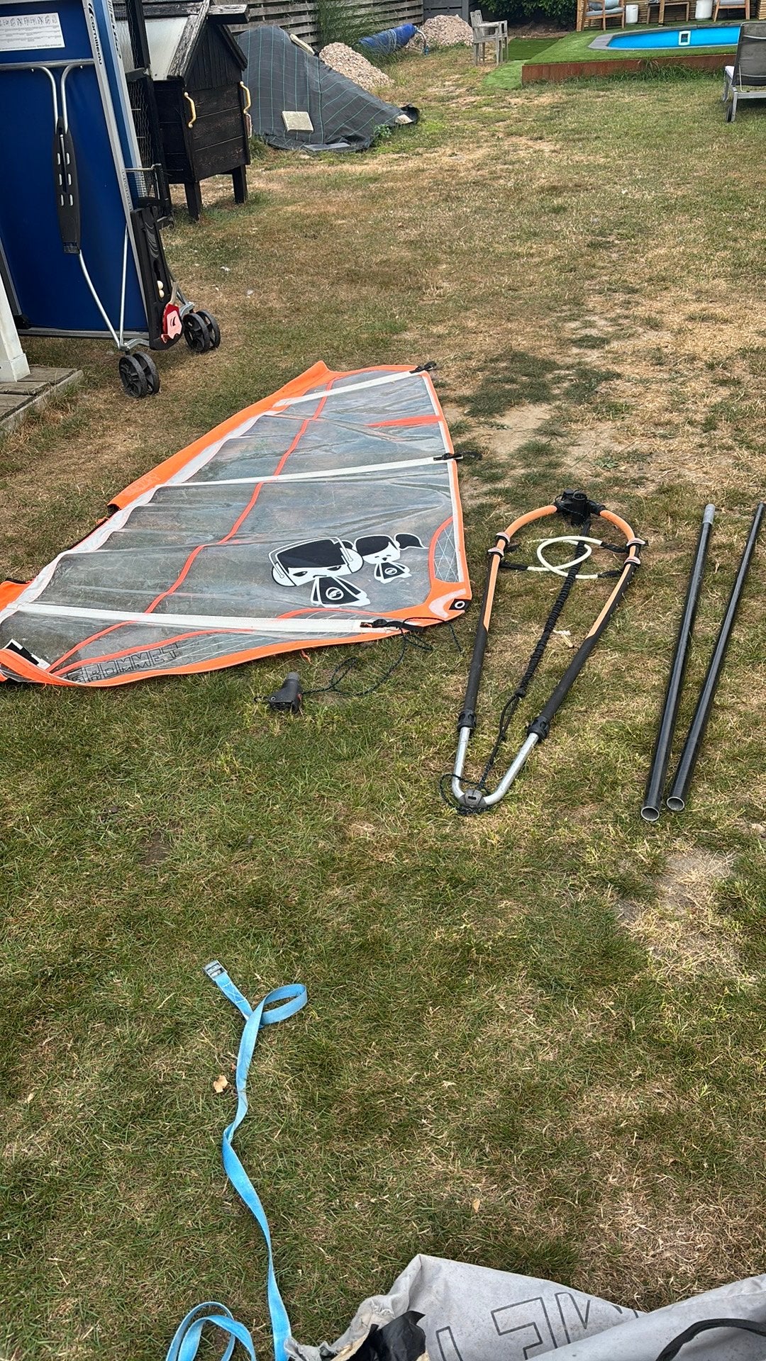 Windsurftuig kinderen, 3.5 à 5 m², Autres marques, Moins de 250 cm, Enlèvement