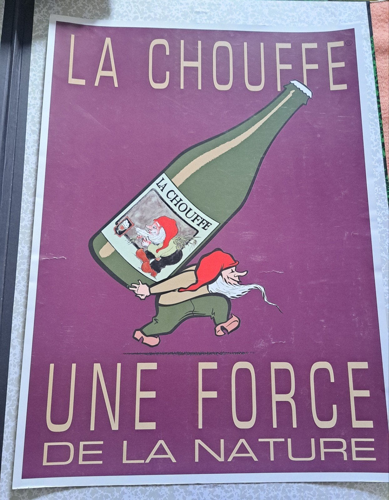 la chouffe affiche, Collections, Enlèvement