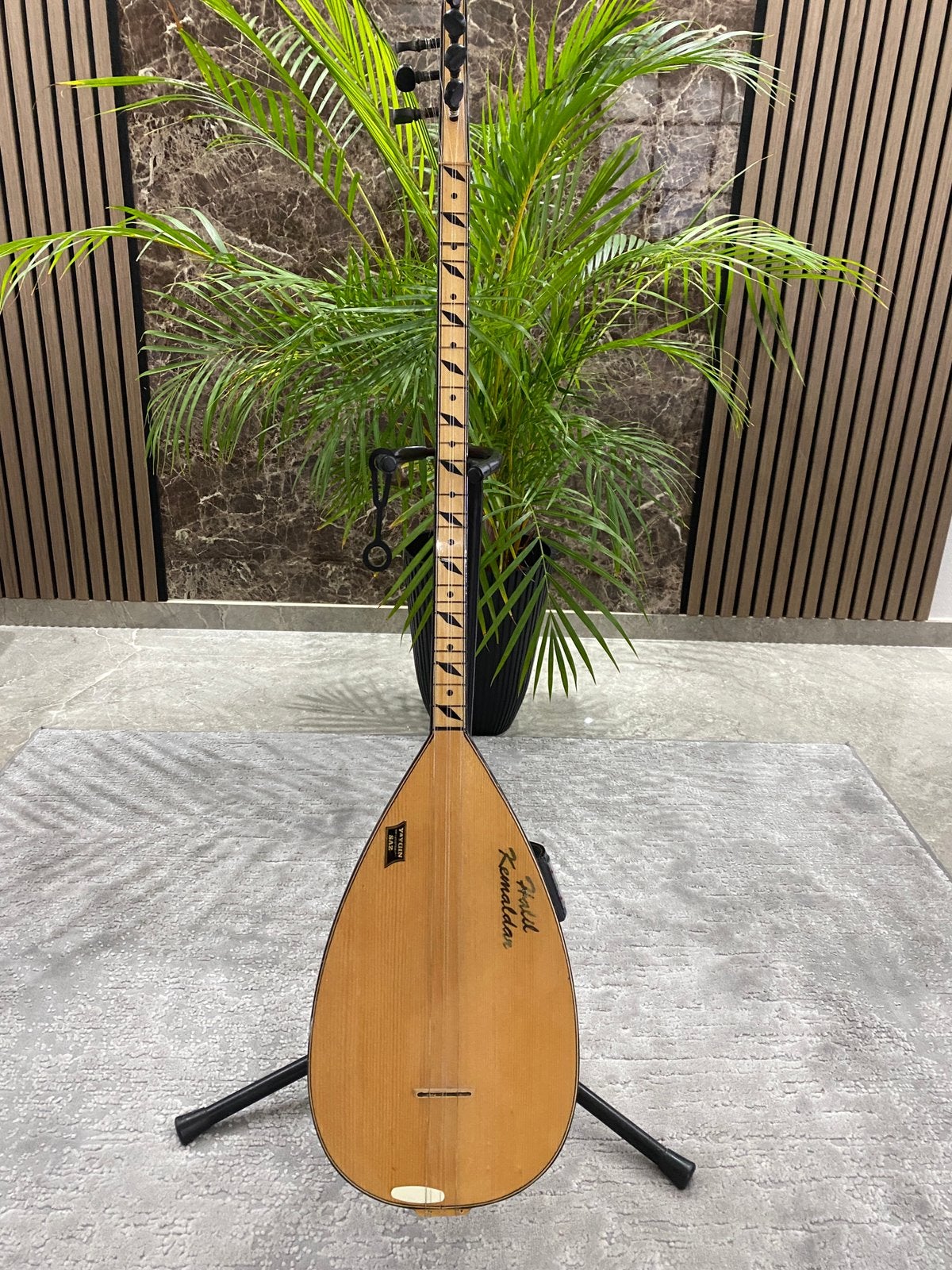 saz uzun sap baglama solaktir, Musique & Instruments, Enlèvement, Utilisé