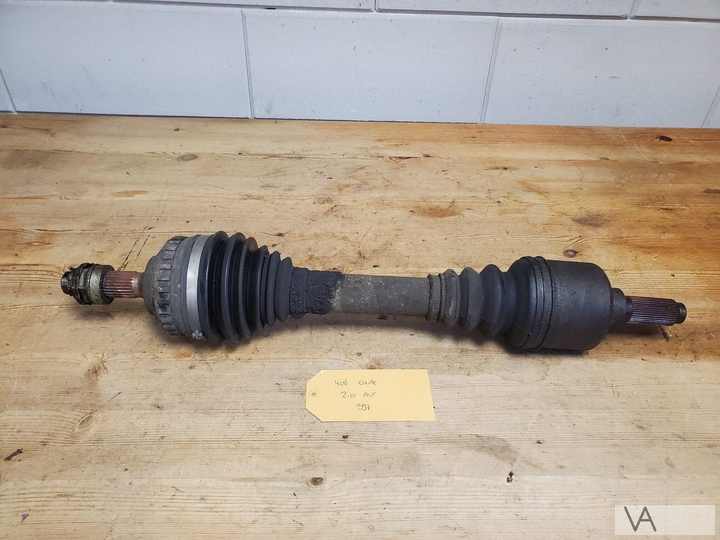 Peugeot 406 1996 -1999 aandrijfas 2.0 benzine automaat links, Gebruikt, -, -, Ophalen of Verzenden