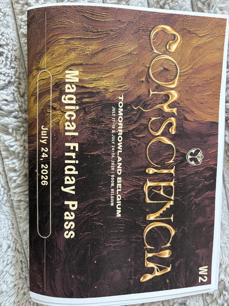 ticket Tomorrowland, Tickets en Kaartjes, Drie personen of meer
