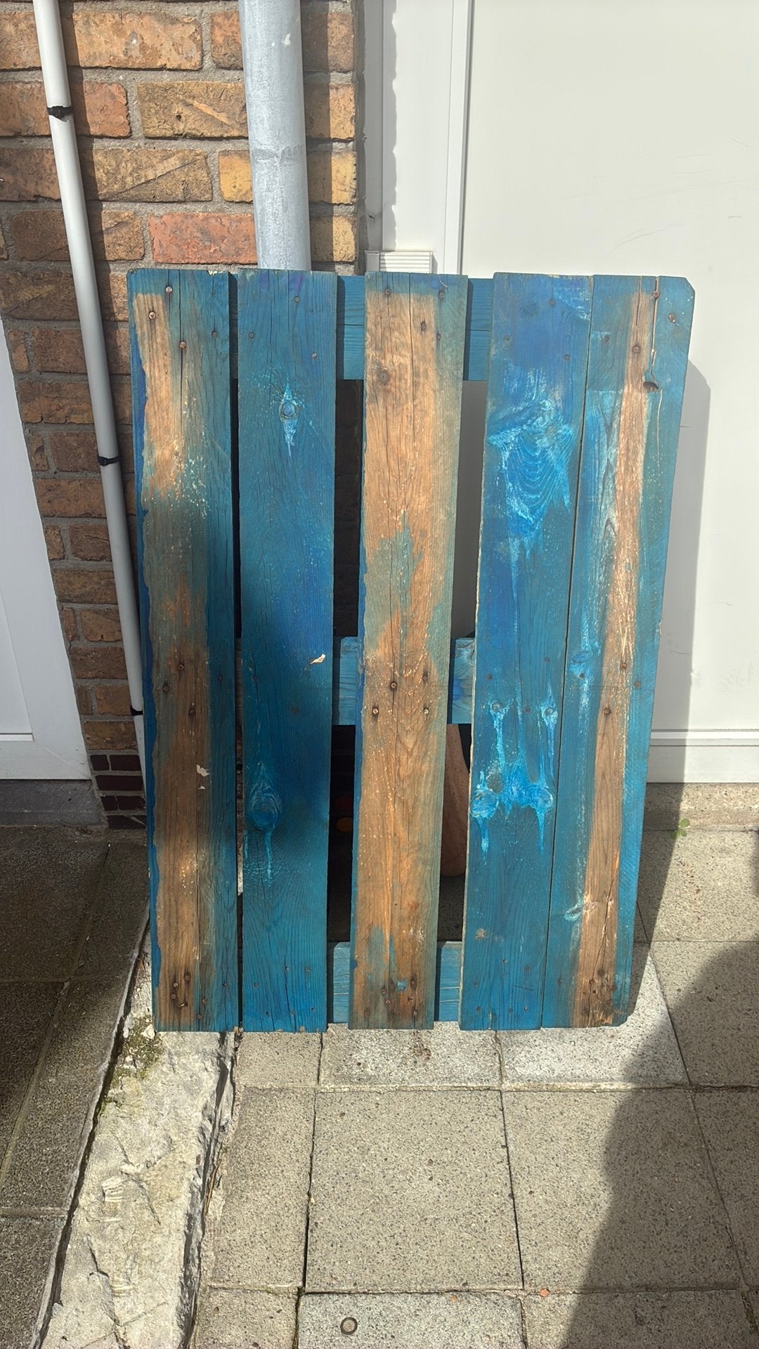Gratis Pallet, Doe-het-zelf en Bouw, Ophalen, Zo goed als nieuw, Pallet