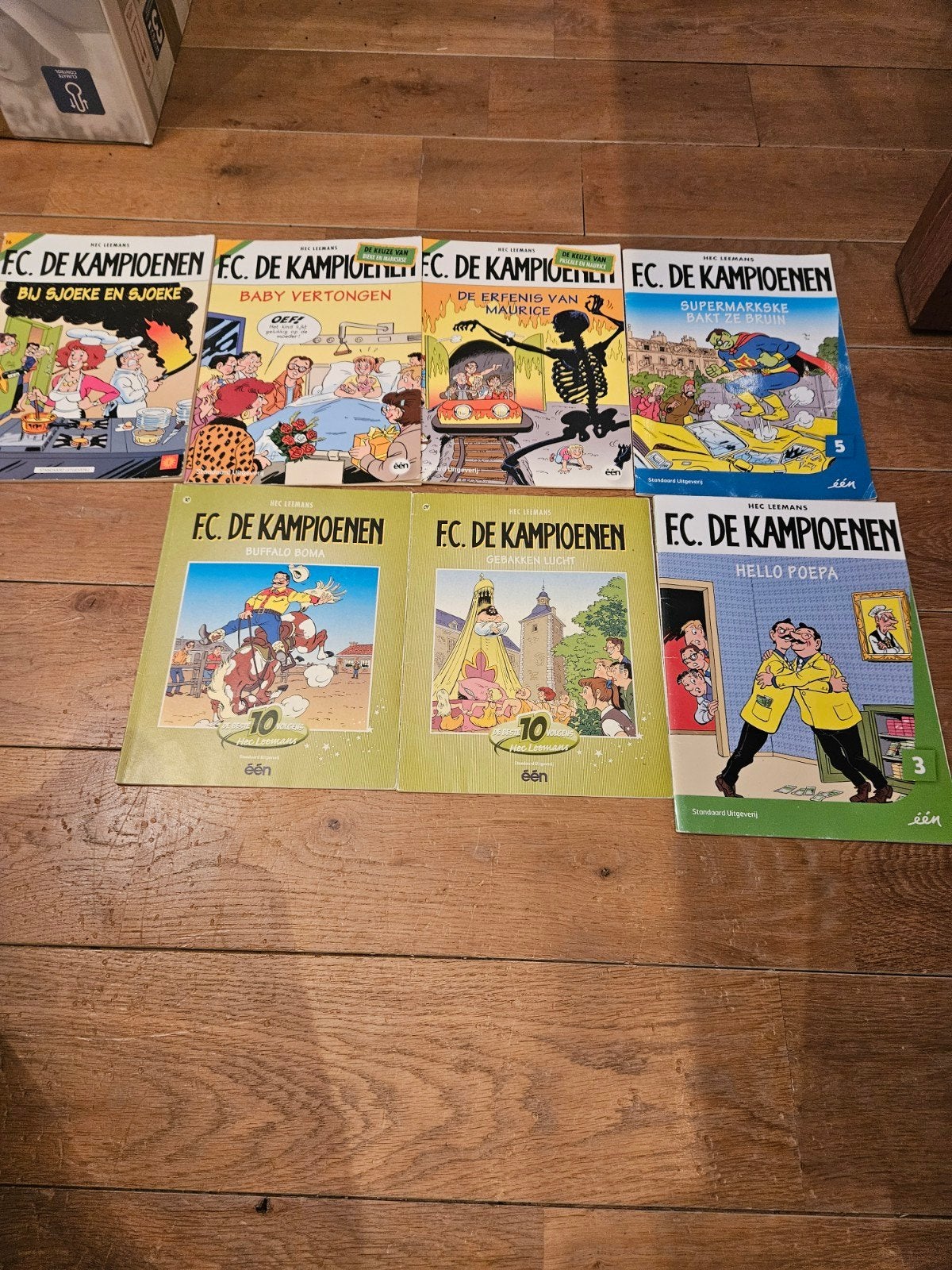 7 fc de kampioenen stripverhalen, Livres, Plusieurs BD, Enlèvement ou Envoi, Comme neuf