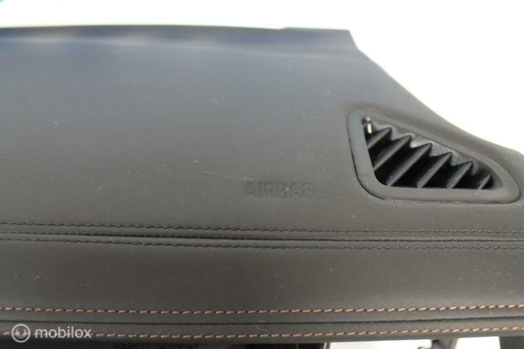 Airbag kit Tableau de bord M cuir cognac couture BMW X6 F16, Enlèvement ou Envoi, Utilisé